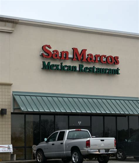 San marcos mexican - San Marcos Mexican Restaurant. Call Menu Info. 3599 AL-14 Millbrook, AL 36054 Uber. MORE PHOTOS. more menus Main Menu Lunch Menu ... San Marcos Especiales. Fajitas $7.50 chicken or beef with rice and beans One Taco, …